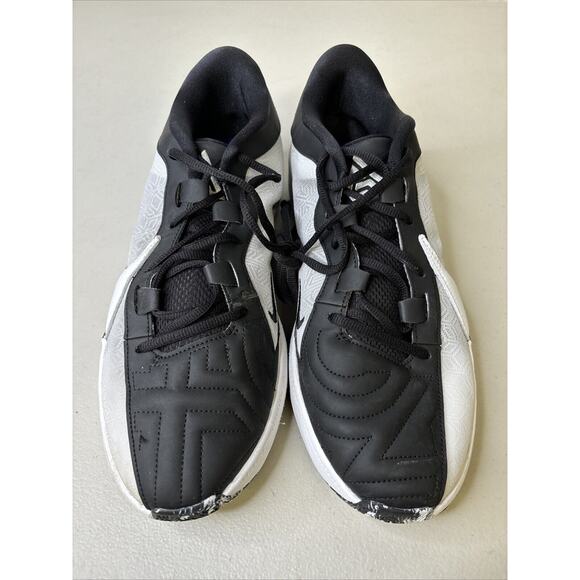 Men\'s 12.5 Nike Zoom Freak 5 Mens Basketball Shoes Black/White DX4985-101 main image 7